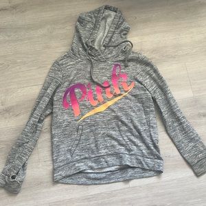 Pink Victoria’s Secret hoodie